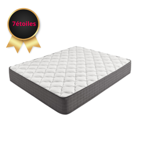 Matelas à Ressorts 2 Places 7 étoiles
