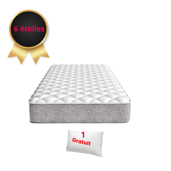 Matelas à Ressorts 2 Place 4 étoiles main image 1
