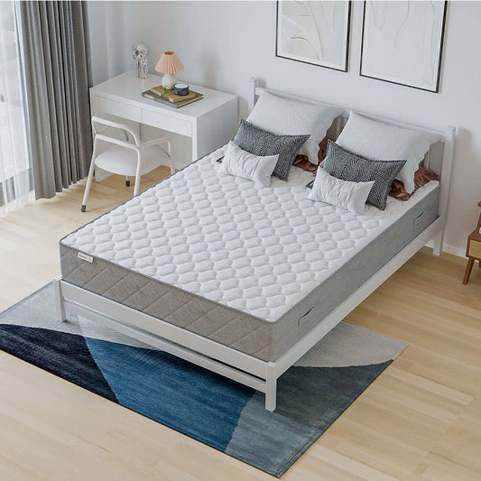 Matelas Hybride 2 Places Double Faces : Latex Naturel et Mousse HR 25 cm