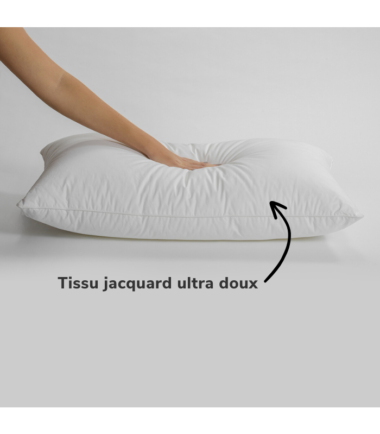 Lot de 5 Oreillers Orthopédiques Top Qualité Lavable 70x50cm